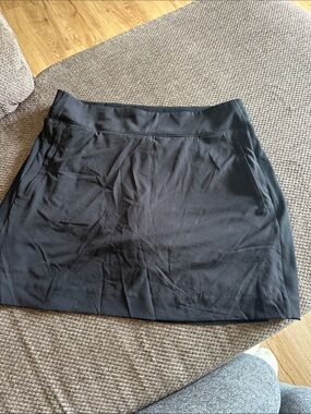 Member Mark/Black Women's Stretch Skort Skirt, never worn size med